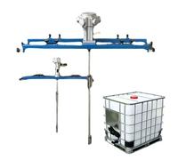 Mezclador de pintura neumático automático, agitador de acero inoxidable con velocidad ajustable, herramienta de mezcla de pintura de aire(Five-cylinder)