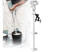 Mezclador de pintura neumático automático y agitador de aire, herramienta para mezclar tinta y tinte con soporte de clip para el barril del tanque - Máquina mezcladora de pintura eficiente para una m