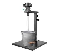 Mezclador de pintura neumático con soporte ajustable, agitador de aire de alta velocidad para una mezcla eficiente de tinta y revestimiento