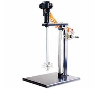 Mezclador de pintura neumático con soporte, capacidad de 5 galones para una agitación y mezcla eficientes de revestimientos y tintas