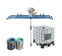 Mezclador de pintura neumático de 265 galones con hélice plegable, agitador de aire for mezcla de tinta y recubrimientos.