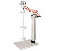 Mezclador de pintura neumático de 50 galones, agitador de aire, máquina agitadora de pintura con soporte, elevación automática, ajuste de velocidad continuo