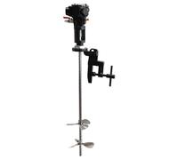 Mezclador De Pintura Neumático De 50 Galones, Mezclador De Tambor con Montaje De Abrazadera, Mezclador Automático Neumático, Torque De 0-64 N·m, Velocidad De 2500 RPM