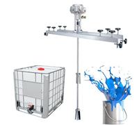 Mezclador de pintura neumático de 60 galones, agitador de aire y máquina de agitación, herramienta de mezcla de pintura de alta resistencia para cubos y tambores, agitador de pintura eficiente para u