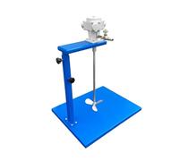 Mezclador de pintura neumático de alta calidad con soporte, acero inoxidable duradero para una mezcla rápida y eficiente de tinta y pintura, ideal para artistas y profesionales