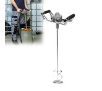 Mezclador de pintura neumático de mano con velocidad ajustable y mango ergonómico para mezclar líquidos viscosos