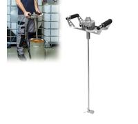 Mezclador de pintura neumático de mano con velocidad ajustable y mango ergonómico para mezclar líquidos viscosos