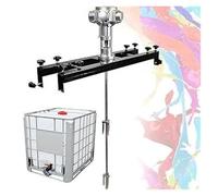 Mezclador de pintura neumático, herramienta de agitación for mezclador de pintura, agitador de mano, hélice plegable, for agitador de disolvente de tinta, impulsor retractilado automático.(3Cylinders)