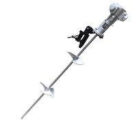 Mezclador de pintura neumático, máquina de agitación automática de acero inoxidable con agitador de aire para líquidos viscosos, tinta, tinta, adhesivos, mezclador de soporte de 55 galones para una