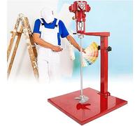 Mezclador de pintura neumático, mezclador agitador de aire de 5 galones/20 l, mezclador de revestimiento de pintura con plataforma elevadora para materiales de revestimiento de pintura