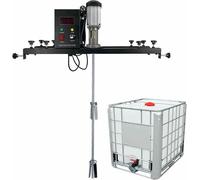 Mezclador de pintura neumático, mezclador eléctrico de tanque de 980 W, máquina de agitación de pintura comercial de 1 tonelada, equipo de mezcla