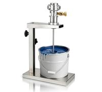 Mezclador de pintura neumático para líquidos viscosos, agitador de aire de 1 galón con soporte ajustable, ideal para mezcla de resina, tinta y tinte, herramienta de mezcla eficiente