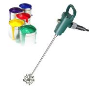 Mezclador de pintura neumático portátil, mezclador de soporte neumático de mano de 1800 RPM, máquina mezcladora con botón giratorio, herramienta de mezcla de pintura con agitador de aire