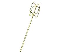 Mezclador de Pintura para Taladro, Varilla Mezcladora de Cemento y Mortero, Accesorio de Herramienta Larga y Resistente- Square Handle C