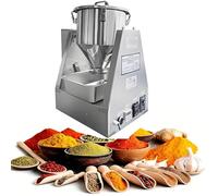 Mezclador de polvo de laboratorio, licuadora de polvo con paleta de intercepción, marcha atrás automática de 360°, alta uniformidad para alimentos, químicas, aplicaciones médicas, 0-80 rpm