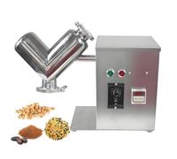 Mezclador de polvo, licuadora seca de laboratorio de 2 litros, cero residuos, diseño sin contaminación cruzada para mezcla farmacéutica y química