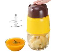 Mezclador De Puré De Alimentos - Mini Robot De Alimentos Automáticos, Fabricante De Alimentos Para Bebé | Verduras Y Carne Fácil De Cocinar Con Un Picador Desmontable Lindo Diseño De Motor Eléctrico