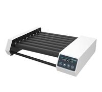 Mezclador de rodillos de laboratorio, mezclador digital de tubos de rodillos horizontales con operación táctil, velocidad ajustable de 20 a 80 RPM, agitador de rodillos de laboratorio con(8 Rollers)