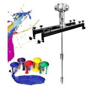 Mezclador de soporte neumático de 50 galones, barril agitador de aire, licuadora de pintura, máquina agitadora de pintura automática, recubrimiento de tinta