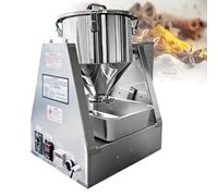 Mezclador de tambor eléctrico industrial con velocidad programable y temporizador, mezcla bidireccional de 360 grados para aplicaciones alimentarias, químicas y médicas