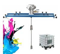 Mezclador de tambor industrial para materiales químicos de alta viscosidad, agitador neumático con cilindros grandes para agitar pintura y tanque de aire