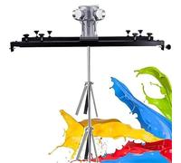 Mezclador de tanque eléctrico, agitador de aire, herramienta de agitación de pintura, hélice plegable, puede remover eficazmente pintura, revestimiento, alimentación, tinta, pegamento pequeño de cinco