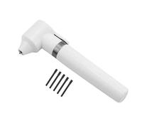 Mezclador de tinta para tatuajes, agitador portátil de pigmentos para tatuajes con 5 varillas mezcladoras (blanco)