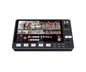 Mezclador de vídeo Feelworld L4 pantalla táctil 10,1" HDMI SDI PIP chroma