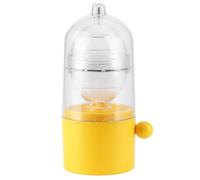 Mezclador de Yemas de Huevo, Mano Dorado Fabricante de Huevos, batidor de batidor Alimentado, Batidora de Silicona para Huevos con Cuerda de Tiro, Utensilios de Cocina para Mezclar el Huevo