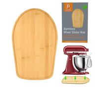 Mezclador deslizante de bambú compatible con Kitchen Aid de 4.5/5 cuartos de galón con cabezal inclinable
