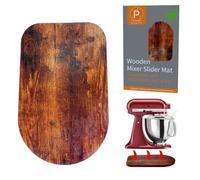Mezclador deslizante de madera compatible con Kitchen Aid de 4.5 y 5 cuartos de galón