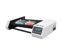 Mezclador digital de rodillos de tubo con motor sin escobillas, agitador orbital compacto con pantalla LCD, 6 rodillos 20-80 RPM, para laboratorios y aulas