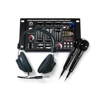 Mezclador DJ Sono BLUETOOTH BM Bmsonic BMS-21USB-BT 4 vías, 1 PHONO/LINE, 1 PHONO/USB, 1 CD, auriculares, micrófonos incluidos
