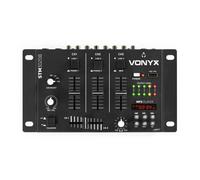 Mezclador DJ Vonyx STM-3020B 6 canales Negro USB Reproductor MP3