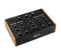 Mezclador DJ Vonyx VDJ270 4 Canales Analógico con EQ y Salidas XLR