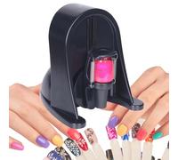 Mezclador EléCtrico AutomáTico De Botellas De Gel, Agitador Vertical De Esmalte De UñAs Con VóRtice, Control TáCtil, Mezcla Vigorosa De 360°, Agitador Profesional De Hierro Fundido Para SalóN De