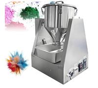 Mezclador eléctrico de especias de acero inoxidable, mezclador de polvo y gránulos de grado industrial para enseñanza y procesamiento de alimentos, capacidad de 20 litros