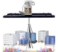 Mezclador eléctrico de tanque con hélice plegable para líquidos viscosos