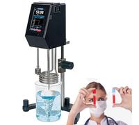 Mezclador eléctrico digital para laboratorio e industrial, capacidad de 30 litros, pantalla LCD, velocidad ajustable 260-2300 RPM, agitador para mezcla de líquidos