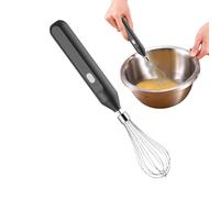 Mezclador eléctrico - Mezclador de café manual con 3 velocidades y carga USB | Batería integrada de 800 mAh de gran capacidad, batidor automático para chocolate caliente, aderezo