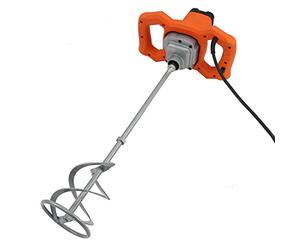 Mezclador Eléctrico Paletas para Yeso 1600W 230V Velocidad Variable Batidor de Pintura y Mortero Agitador de Yeso Paleta de Batidora de Mortero Mezclador de Mortero Argamasa Herramienta Yesería
