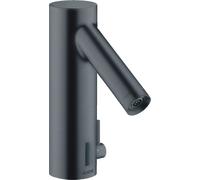 Mezclador electrónico de lavabo hansgrohe con regulación de temperatura LAUFENa pilas, 10101340, Color: Cromo negro cepillado