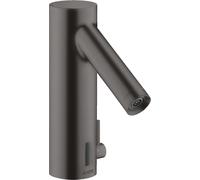 Mezclador electrónico de lavabo hansgrohe con regulación de temperatura y conexión a la red eléctrica, 10140340, Color: Cromo negro cepillado