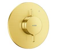 Mezclador empotrado AXOR One de hansgrohe para 1 consumidor, 48615250, Color: Óptica de oro cepillado