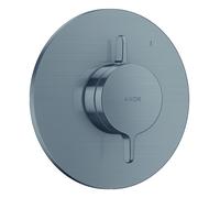 Mezclador empotrado AXOR One de hansgrohe para 1 consumidor, 48615340, Color: Cromo negro cepillado