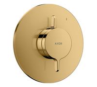 Mezclador empotrado AXOR One de hansgrohe para 1 consumidor, 48615990, Color: Óptica Oro Pulido