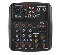 Mezclador Fonestar MIX-4LIVE 5 V RMS Bluetooth USB Live Streaming Portable