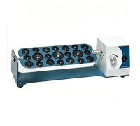 Mezclador giratorio eléctrico, agitador multitubo de laboratorio, 20-80 rpm de baja velocidad, alta capacidad de procesamiento para uso químico, se adapta a tubos de 50 ml/15 ml/2 ml, ideal para