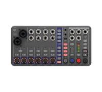 Mezclador/grabador digital, alimentado por batería, 32 bits flotantes, 10 canales, 2 entradas combinadas + 4 estéreo, MIDI, efectos