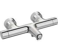 Mezclador HANSA HANSAPRISMA para bañera y ducha, 180 mm de proyección, caño fijo, 58102301, Color: cromado